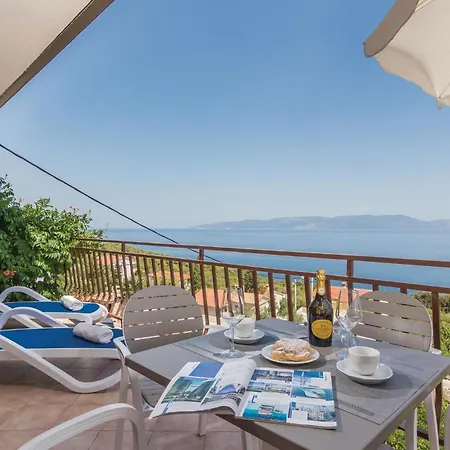 Beautiful In Labin With House Sea View Apartment Ravni